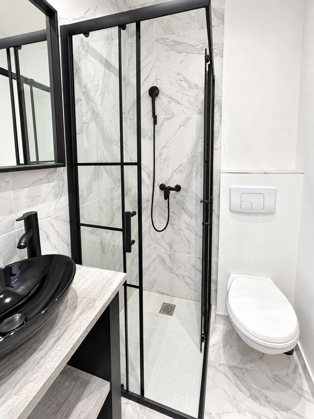 Monolocale Black & White a Mentone – foto 8